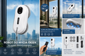 PuRuiKai Smart Window Cleaner – Inteligentny Robot do Mycia Szyb